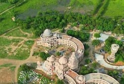 world s largest OM shaped building in rajasthan see photos zrua