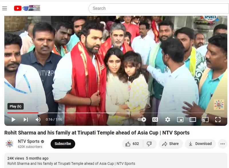 old video of rohit sharma falsely shared as he visiting ayodhya Ram Temple fact check jje
