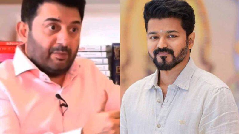 Tamil Star Senior Hero Arvind Swamy comments about Vijay Thalapathy JmS