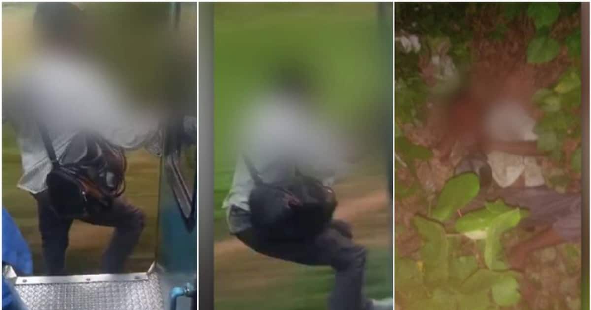 Kerala Man jumped from Venad Express train found hours later with