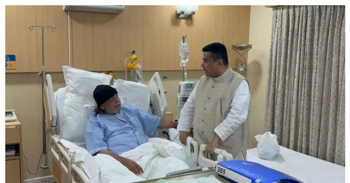 Mithun Chakraborty Health Update Bjp Leader Suvendu Adhikari Meets