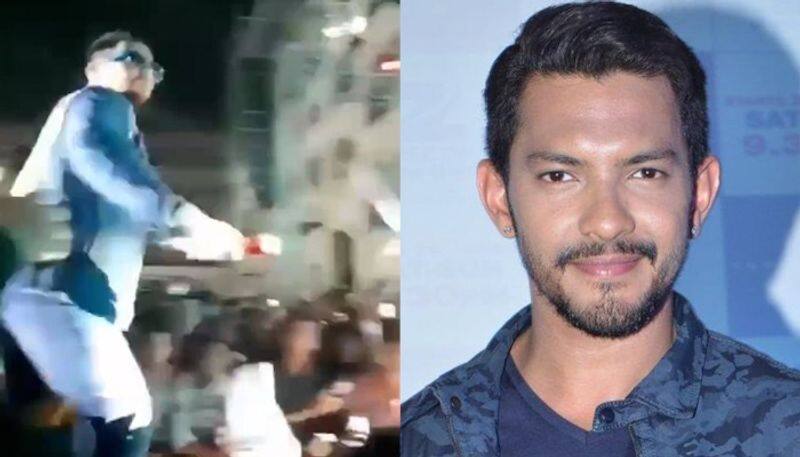 singer Aditya Narayan who attacked a fan and cell phone and threw it away mma