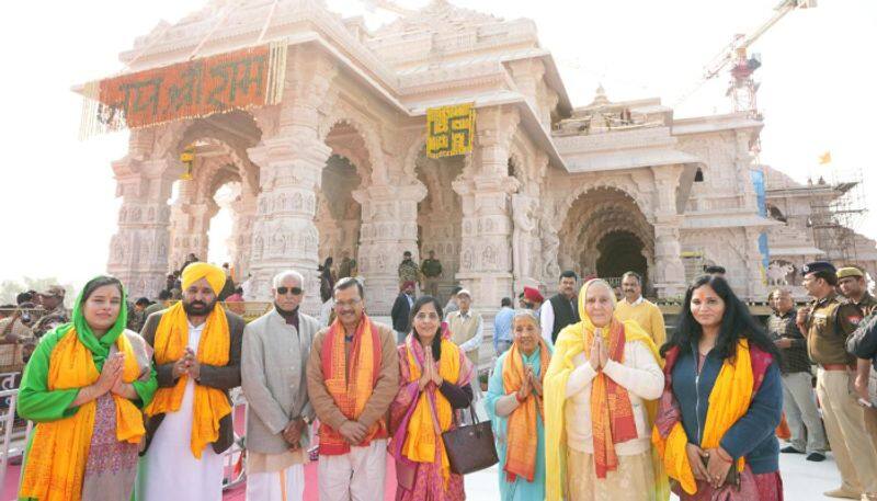 'Prayed for progress of country...' Delhi CM Arvind Kejriwal offers prayers at Ram Mandir in Ayodhya