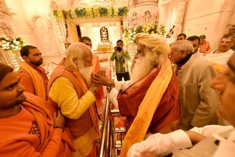 This is not a temple of stone...' Sadhguru after visiting Ram Mandir in Ayodhya