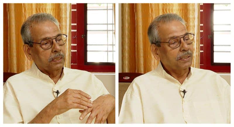 Malayalam Writer C Radhakrishnan on his 80 th birth day 