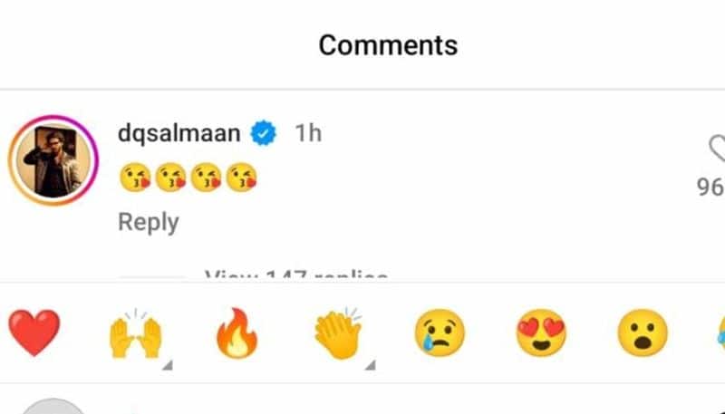 dulquer salmaan comment on mammootty shared bramayugam photo nrn 