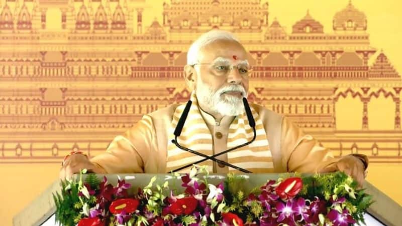 PM Modi Kalki Dham temple sambhal news cm yogi acharya pramod krishnam zrua