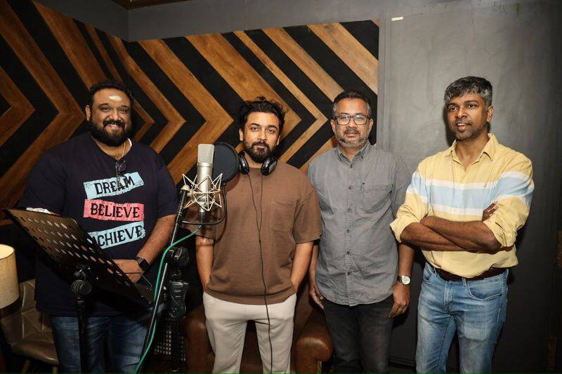 Tamil Star Hero Surya Star Kanguva Movie Dubbing JMS