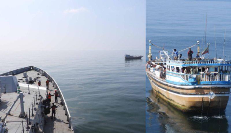 Indian Navy has provided medical assistance to Pakistani fishermen