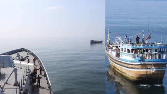 Indian Navy has provided medical assistance to Pakistani fishermen