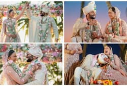 rakul preet singh bridal lehenga photos and details rakul jackky inside wedding kxa 