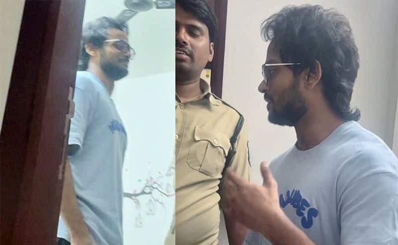Police detain Bigg Boss and You Tube Star Shanmukh Jaswanth Kandregula in His house Details inside san