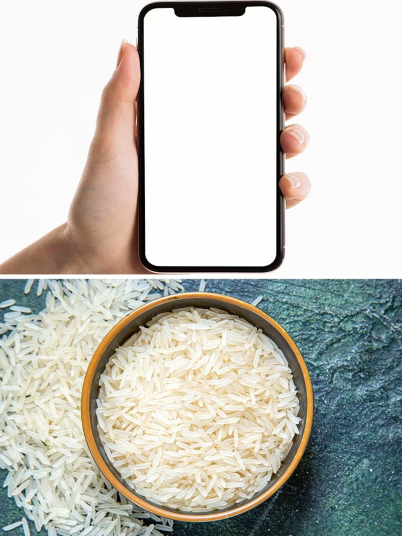 'Soak phone in rice to absorb moisture' remedy can be dangerous