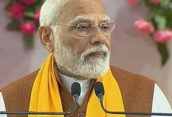 Pm Modi attacked India alliance during Varanasi visit, said that family based parties remember caste at the time of elections. XSMN