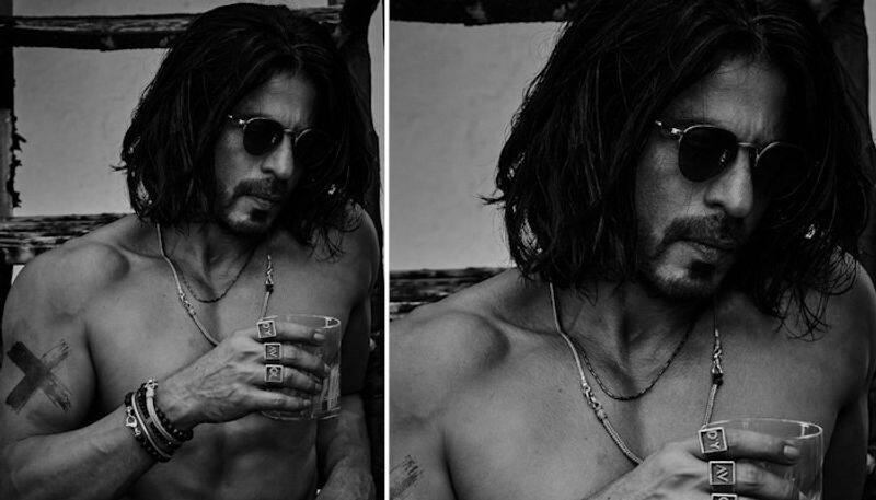 Viral Photo: Shah Rukh Khan SHOCKED fans by sharing shirtless post to  promote his son's luxury clothing brand