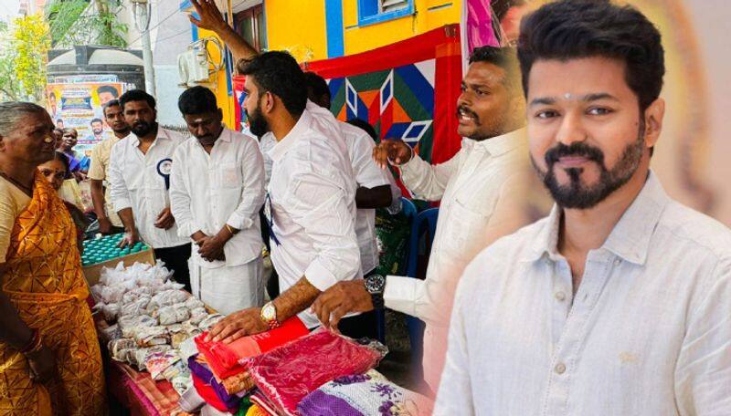 Thalapathy vijay TVK members doing Various welfare schemes for the poor people in chennai ans
