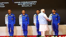 Gaganyaan human space flight mission PM Modi announces names of astronauts san