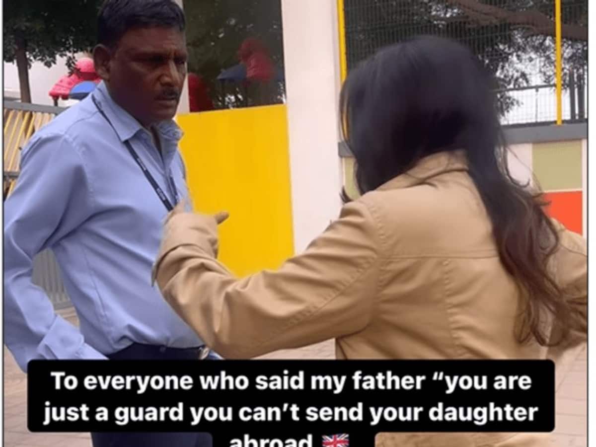 Viral Video: Security guard's daughter's graduation in the UK inspires millions (WATCH)