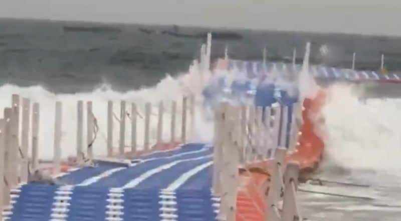 Visakhapatnam floating bridge detached in mock drill, not washed away: AP govt clarifies on viral clip (WATCH)
