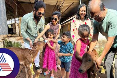 Rocking star Yash spends quality time with family at farmhouse; See PICS vkp