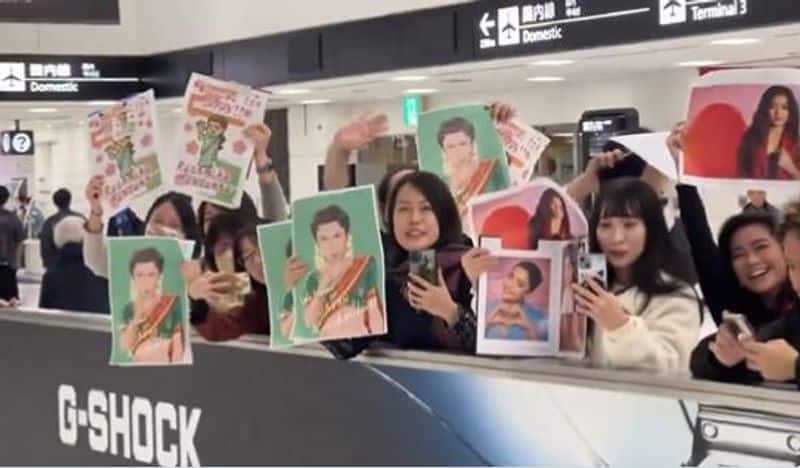 Japanese fans welcomed Rashmika Mandanna viral video mma