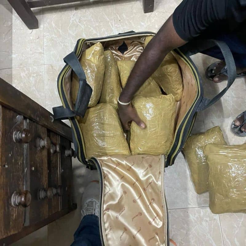 180 crores worth 36 kg of methamphetamine drug worth several crores seized from the train-rag