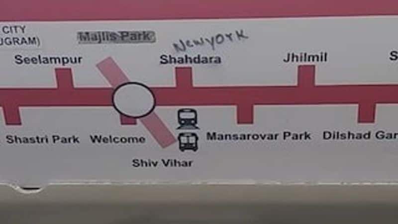 Delhi metro new station new York video goes viral zkamn