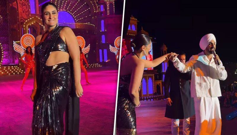 Hoyegi Rihanna, hoyegi Boyonce...', Diljit Dosanjh makes Kareena Kapoor blush at Anant, Radhika pre-wedding ATG