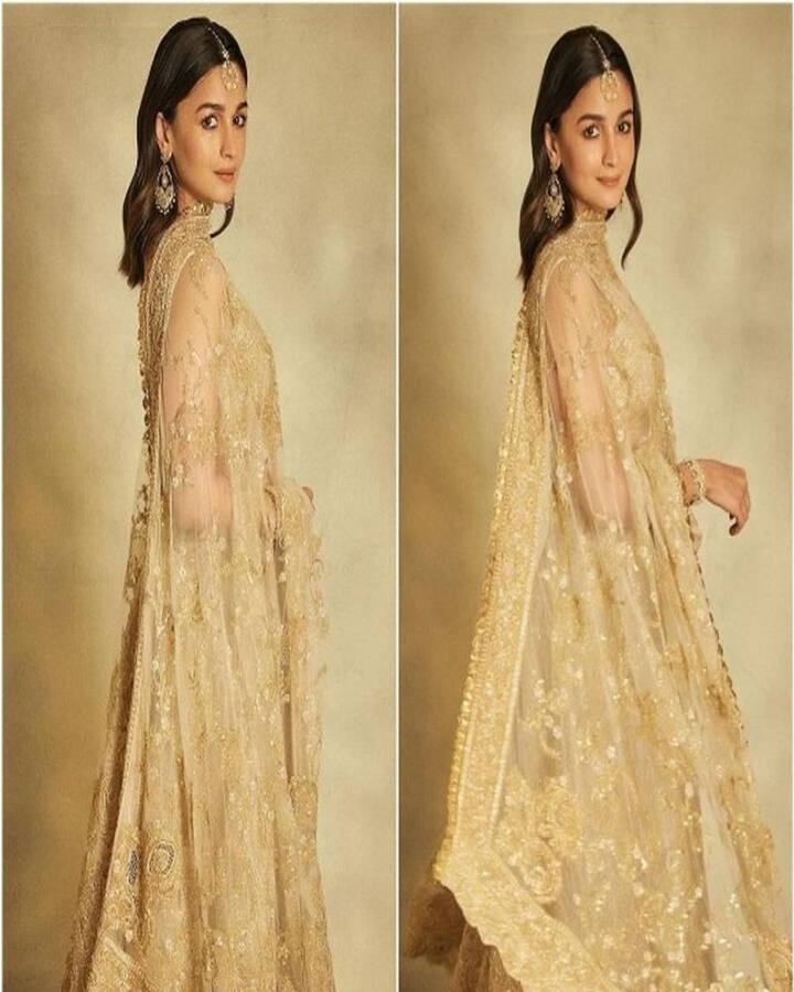 Alia Bhatt in a satin silk Raw Mango set ushers in lightweight kurtas for  summer | Vogue India