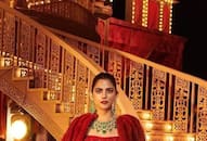 anant ambani radhika merchant pre wedding isha ambani red long skirt look viral xbw