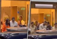 Aishwarya Bachchan, Sweta were spotted bonding together after Anant Ambani pre-wedding bash; video goes VIRAL ATG