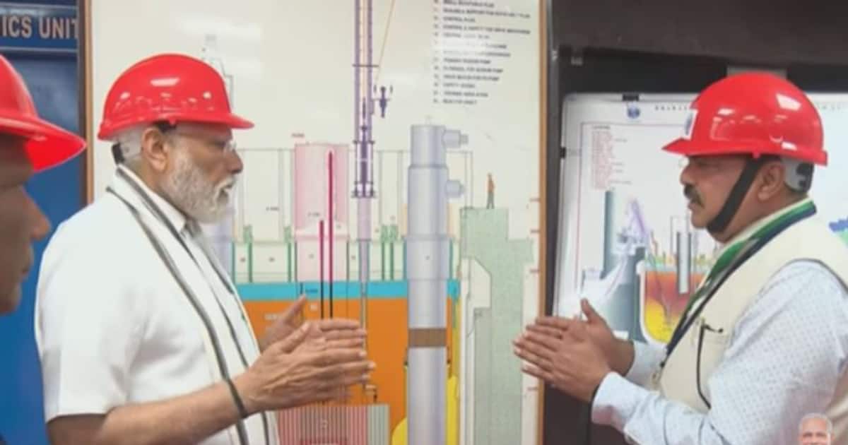PM Modi in Kalpakkam : கல்பாக்கம்.. இந்தியாவின் முதல் உள்நாட்டு Fast  Breeder Reactor - நேரில் பார்வையிட்ட பிரதமர் நரேந்திர மோடி!
