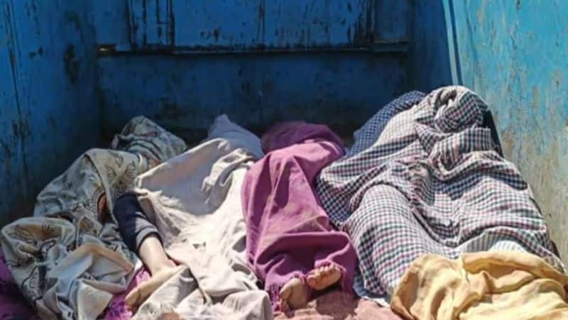 Rajasthan Alwar Crime News nursing worker wife and 3 children Dead body in house accused  murder XSMN