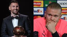 Erling Haaland hints he can win Ballon d'Or once Lionel Messi retires