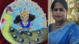 Meet Seema Chapadia of Mathura uttar pradesh making Kanha ji ki poshak Laddu Gopal ji s dress became a factory owner zrua