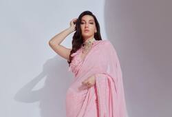 Nora fatehi 8 saree design for tall and slim look zkamn