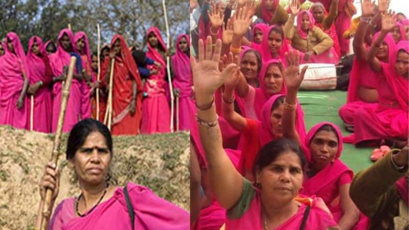Women Achievers Gulabi Gang a womens group fighting against oppression since 2006 iwh