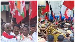 india alliance parties protest against puducherry governor and government on child murder case vel