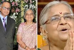 infosys founder narayana murthy wife sudha murthy nominated for rajya sabha  sudha murthy net worth Women's Day kxa 