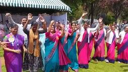 Womens Days celebration Nilagiri collector aruna traditional with people ooty botanical garden ans