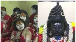 A special worship conducted by Aghoris at Trichy Kali Temple on the occasion of Maha Shivratri vel