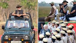 PM Modi takes jeep and elephant safari in Assam's Kaziranga National Park (SEE PHOTOS) gcw
