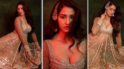 SEXY photos: Disha Patani flaunts ample cleavage in shimmery blouse-take a look  RBA