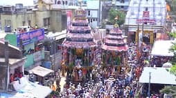 car festival held at kalahasti temple in andhra pradesh vel