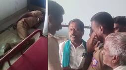 Farmers argument with papanasam police after a drunken policeman left in charge ans