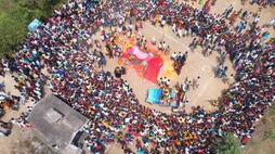 thousands of devotees participate mayana kollai event at varahi amman temple in kallakurichi vel