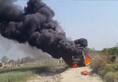 Fatal bus fire: 10 dead after bus caught fire in Ghaziabadrtm
