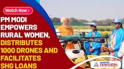 PM Modi empowers rural women, distributes 1000 drones and facilitates SHG loans AJR
