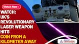 Watch UK's revolutionary laser weapon hits coin from a kilometer away AJR