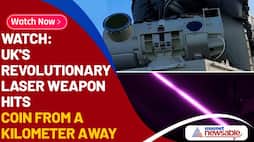 Watch UK's revolutionary laser weapon hits coin from a kilometer away AJR